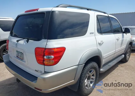 2003 Toyota Sequoia Sr5 V8 из США, поврежденный, VIN 5TDZT34A83S175777